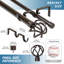 Tringle à rideaux double Cottrill-306300500-306300497