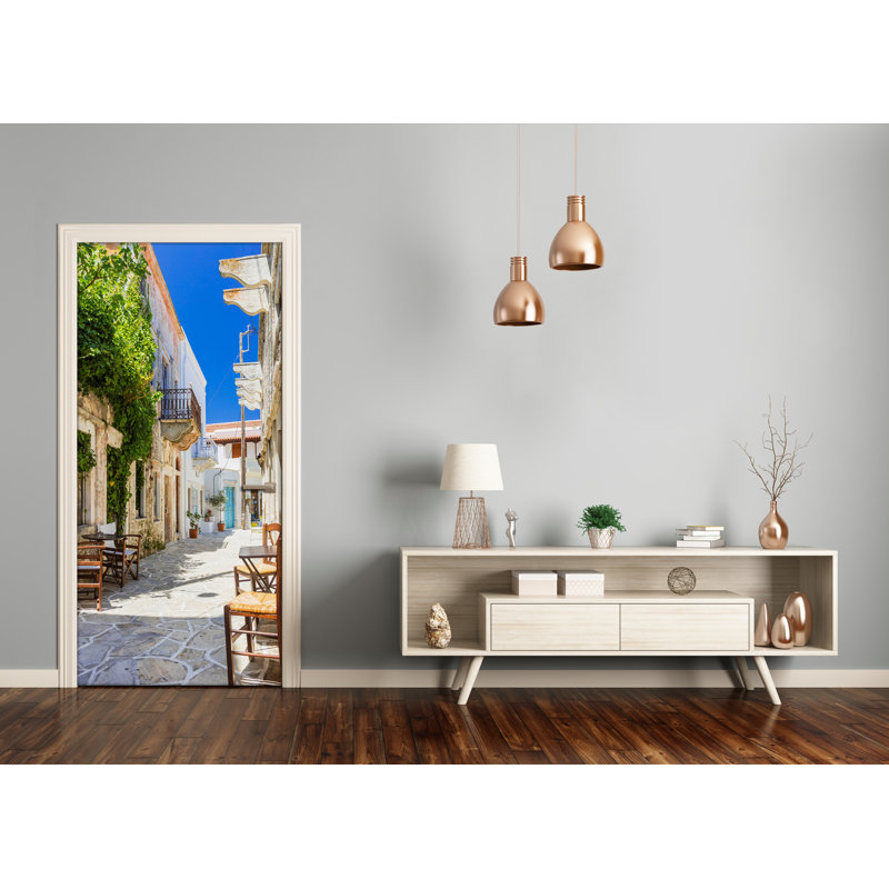 Naxos Island Greece Door Decal