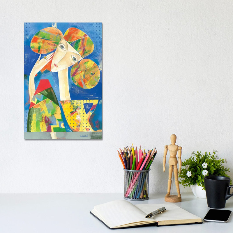 Agnes by Neli Lukashyk - Wrapped Canvas Painting, 20.32 cm H x 30.48 cm W