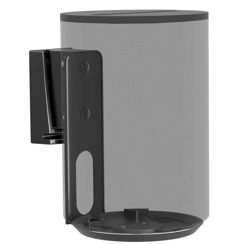 Tilt & Swivel Speaker Wall Mount for Sonos Era 100, Black, 1 Pack