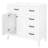 36"Black Bathroom Cabinet With Drawers And Sink Combo-757360826
