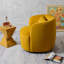 Fauteuil pivotant en velours Bolton-955108774