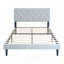 Lit plateforme tapissier en tissu capitonné à boutons, sans sommier, support à lattes de bois-906146291-906146302