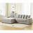Zinia Upholstered 111'' Sofa & Chaise-153292407