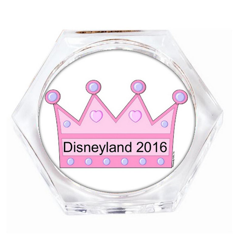 Ensemble de 4 sous-verres personnalisables Princess Crown, Oui