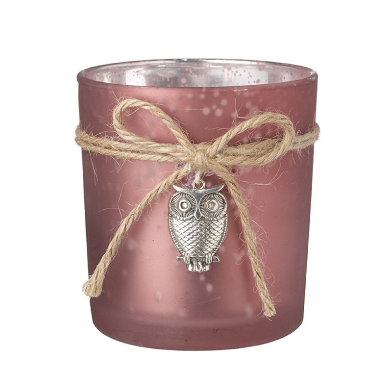 Glass Tabletop Tealight Holder