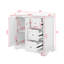 Ensemble de meuble-lavabo autoportant 36 po avec 3 tiroirs et 2 portes avec tablette ajustable en U 36 po-153682668