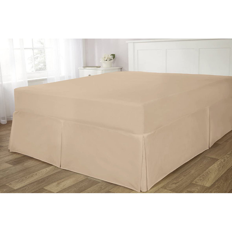 Holiness Pleated Wrap Around Bed Skirt, Pistachio, Single (3')