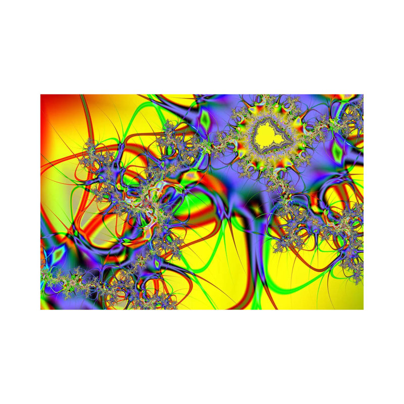 Sunflower by Unknown Artist - Wrapped Canvas Print