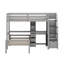 Lit mezzanine simple avec tiroirs Pervin Kids-102214096