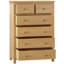 Taounate 85cm W 6 - Drawer Chest of Drawers