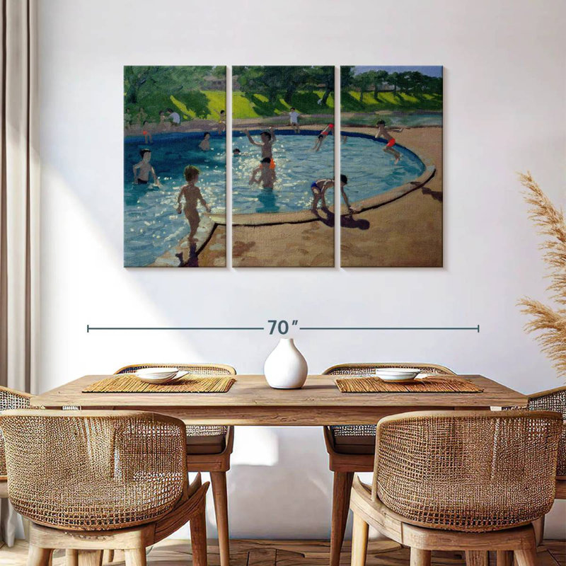 Sireci Swimming Pool 1999, 36" H x 57" W