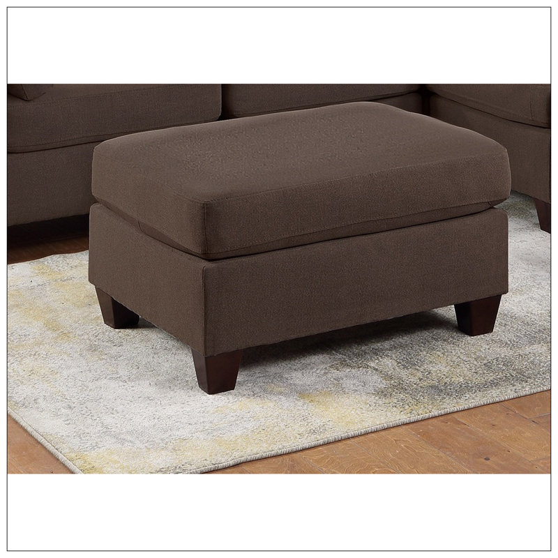 Ensemble modulaire 6 pièces Garrett, Tissu café
