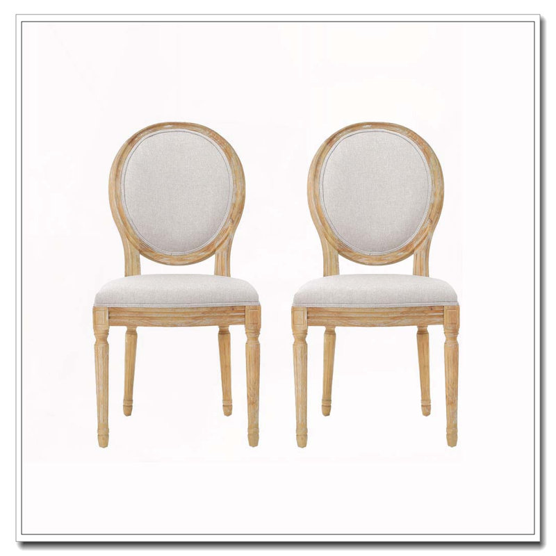 Ensemble de chaises de salle à manger, Beige