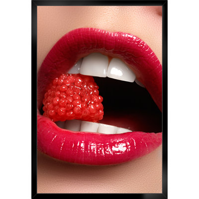 Raspberry Delight Print by Lara Brooke