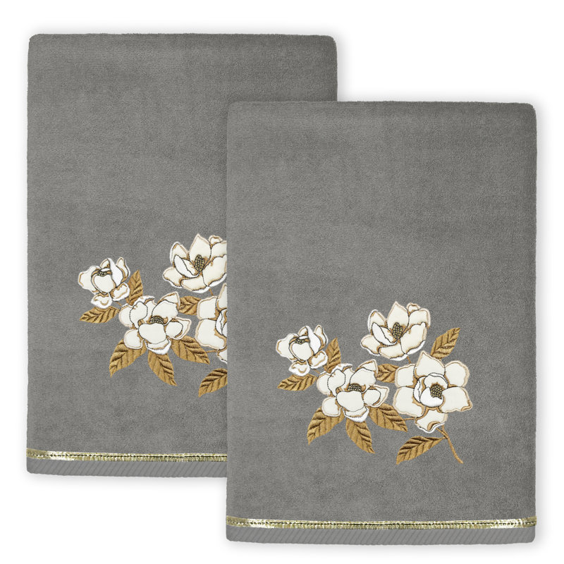 Midweight Bath Towel, Charcoal