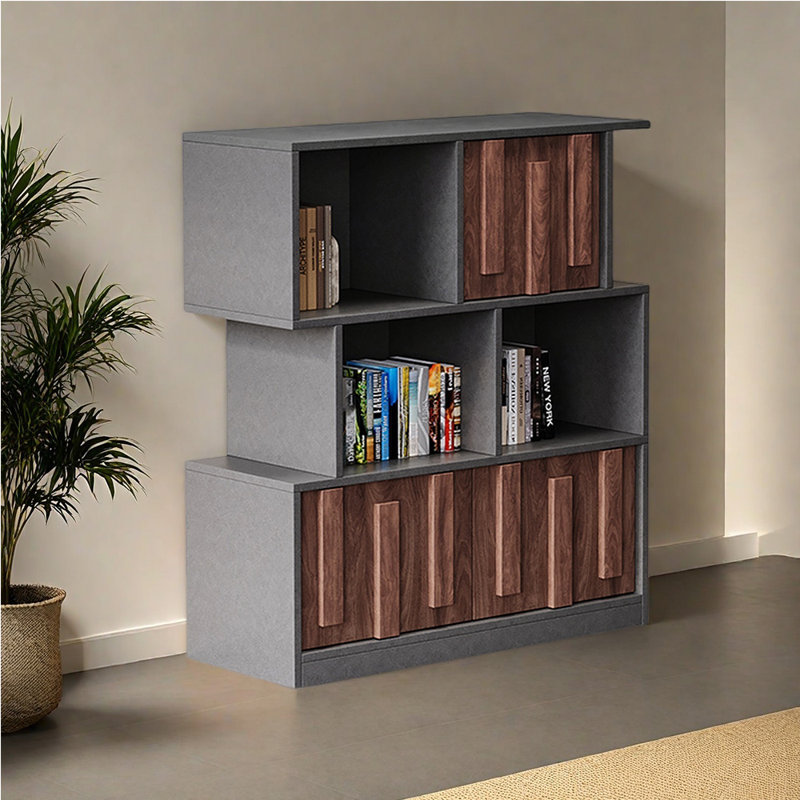 Majed, Gris, (2 tablettes) H 43,31 po x l 39,37 po x P 13,78 po