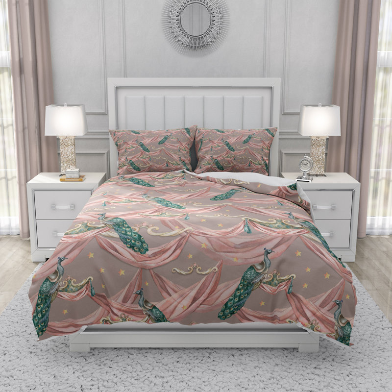 Abstract Duvet Cover, King Duvet Cover + 2 King Shams