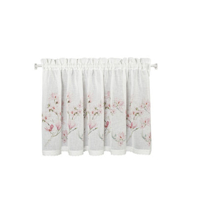 Houndstooth Tailored Window Pelmet