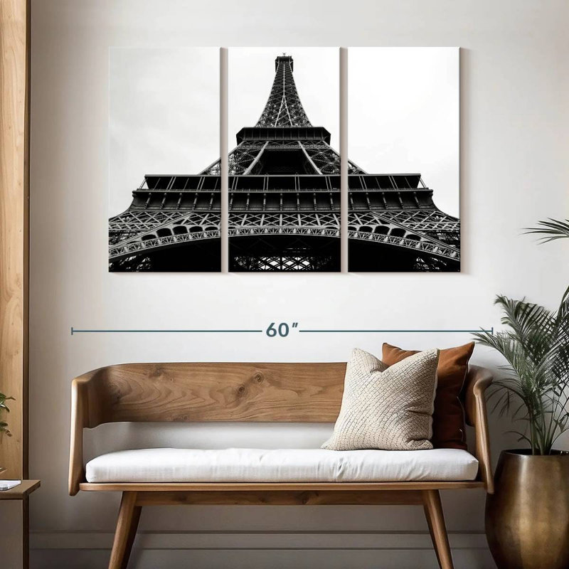 Eiffel Tower Lilie, 32" H x 50" W