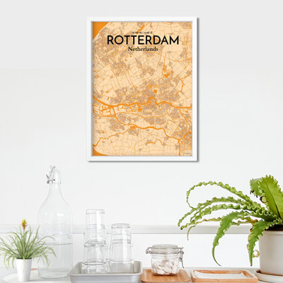 «Rotterdam City Map», impression