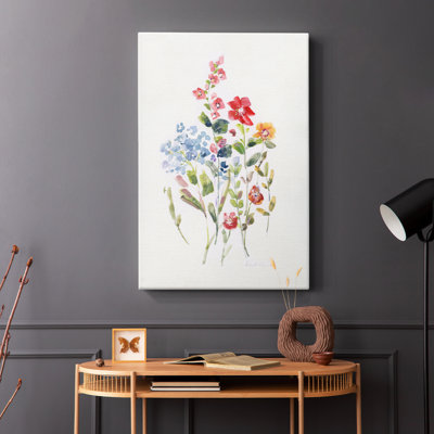Spring Flower Garden II -Gallery Wrapped Cavas