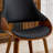 Modern Faux Leather Upholstered Wood Home Office Desk Chair Computer Chair-747002921