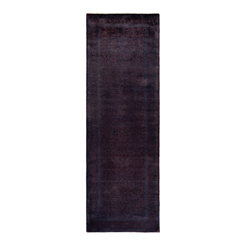 Fine Vibrance One-of-a-Kind 3' 0" X 9' 3" Hand Knotted Area Rug
