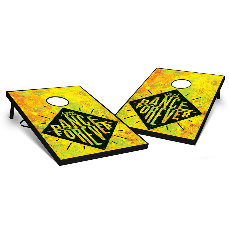 2' X 3' Dance Forever Tailgate Size Cornhole Set