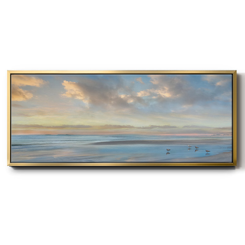 Toile encadrée «Perfect View Malibu», H 12 po x l 30 po