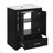 24'' Bathroom Vanity With Ceramic Sink Combo, Modern Freestanding Storage Cabinet  With Silver Handles,  Soft Closing Doors-460523328