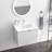 Jakylee 23.62'' Single Bathroom Vanity with Ceramic Top-289506712