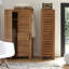 Minimalys 1 Door Solid Wood Wardrobe