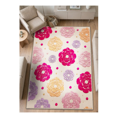 Tapis tissé à la crème Mosso