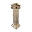 Roman Column with Base, Greek Column, Magnesium Oxide Large Statue Sculpture, Column Foot Support