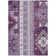 Machine Washable Indoor/Outdoor Chantille ACN1015 Purple Rug