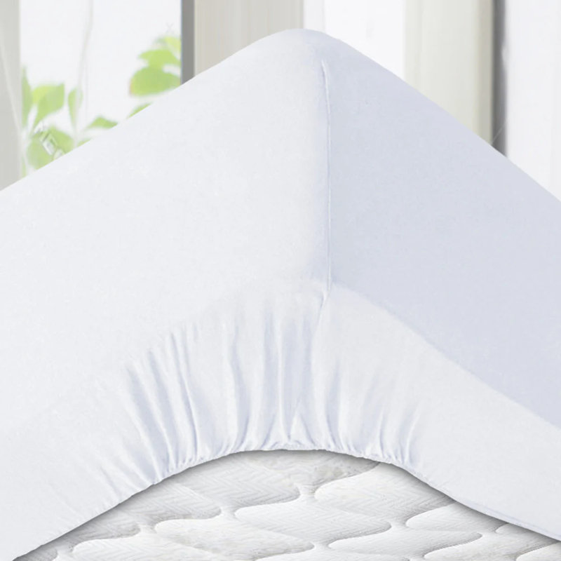 Aerona 200 Thread Count Microfiber Brushed Fitted Sheet, Grey, Double (4'6)