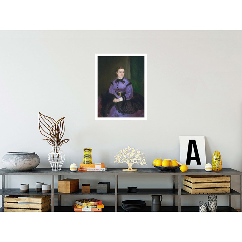 Mademoiselle Sicot par Pierre-Auguste Renoir - Impression giclée, H 28 po x l 22 po