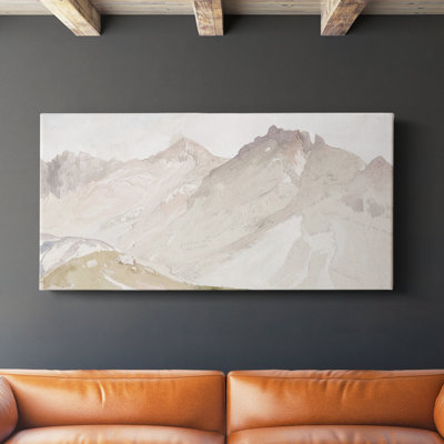 Série paysage - CC XXXII - Toile tendue avec châssis - Prêt à accrocher