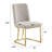 Minimal Side Chairs With Boucle Fabric Base-836409457-818854254