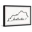 «Kentucky Outline» par - Photo encadrée, art textuel-181970126