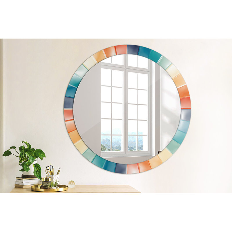 Huldar Glass Flat Wall Mirror