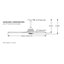 Ventilateur de plafond intérieur / extérieur Spitfire DC personnalisé - laiton brossé satiné-70933497
