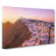 View of Santorini in Greece in Abstract - Wrapped Canvas-55303447