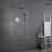 Retro Wall Mount 3 Funtions Rainfall Shower System with 3 Setting Handheld, Bath Spout, Rough-In Valve and Diverter-64790817