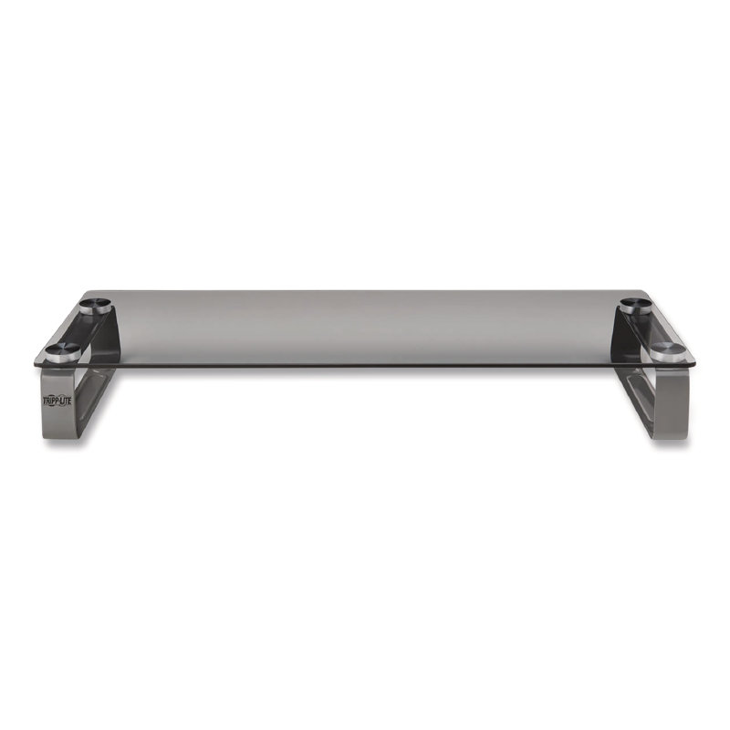 Adjustable Tempered Glass and Aluminum Desktop Monitor Stand