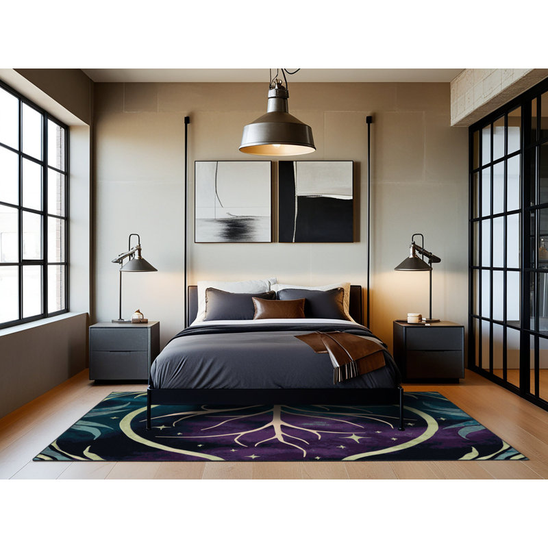 Mystic Canopy Rug, Round 4'
