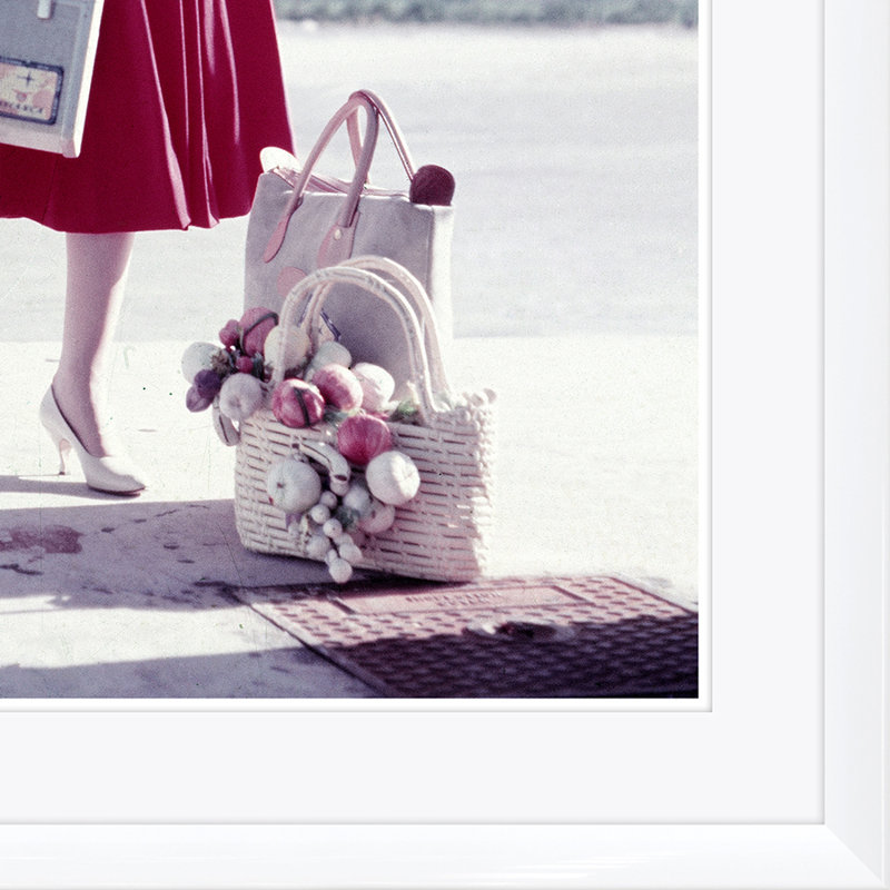 «Jetsetter Model» par Frances Mclaughlin-Gill, photographie encadrée