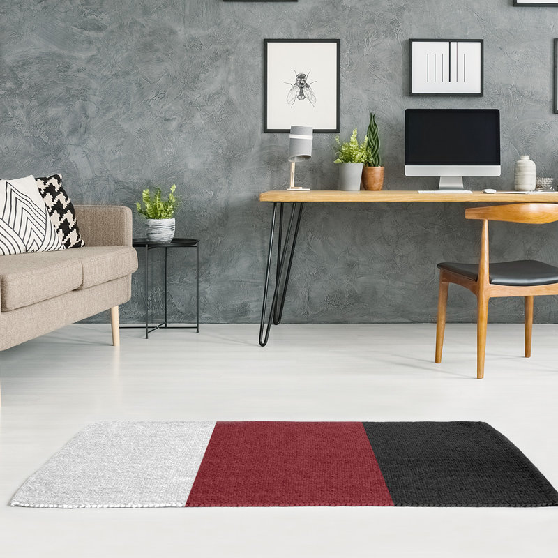 Chenille Indoor Rug, Rectangle 4' x 6'