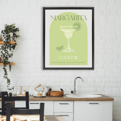 Cadre flottant élégant et rétro Margarita, design par Lil 'Rue